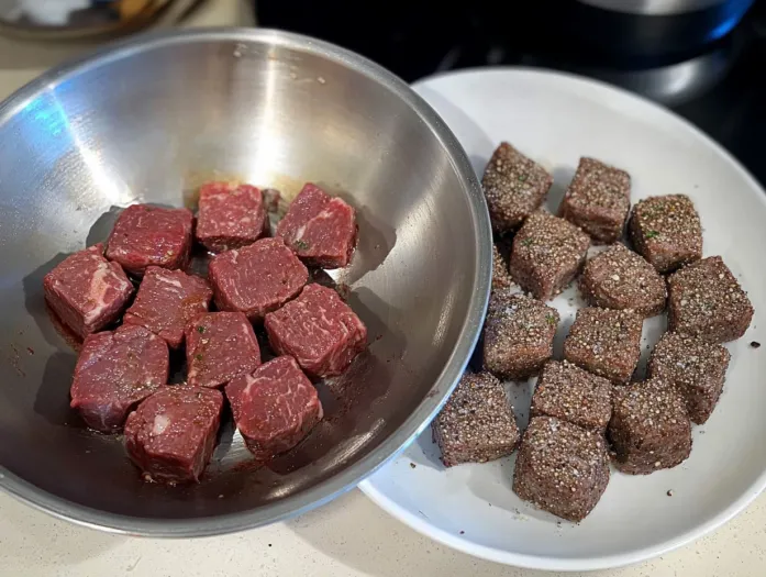 Air Fryer Steak Bites