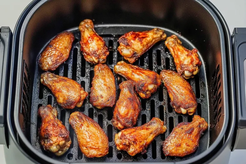 Frozen Chicken Wings in Air Fryer