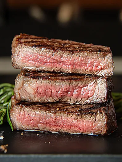 medium rare steak 
