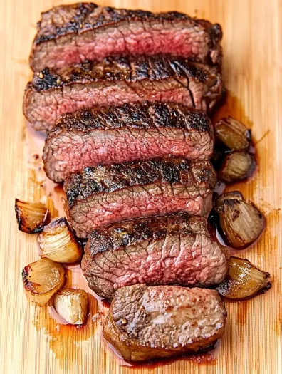 medium rare steak