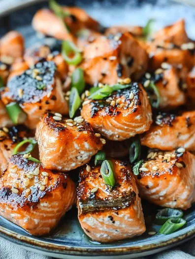 salmon bites