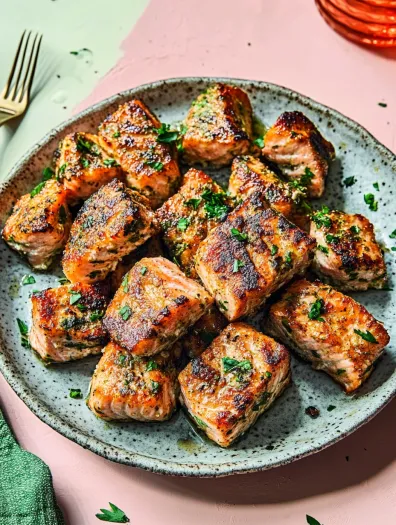 salmon bites