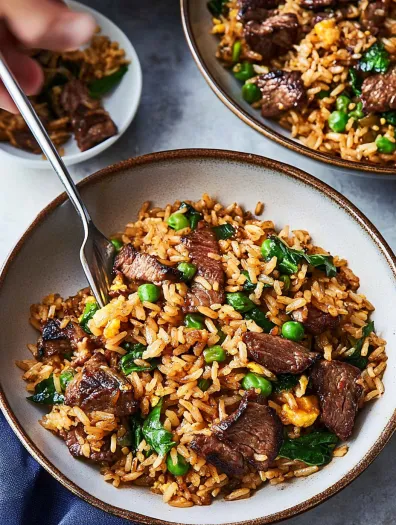 steak fried rice