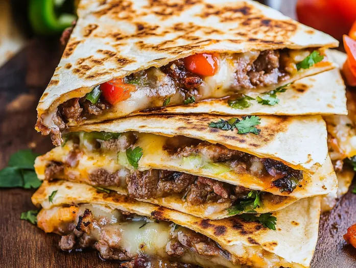 a stack of quesadilla recipe
