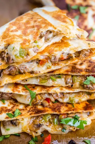 a stack of quesadilla recipe