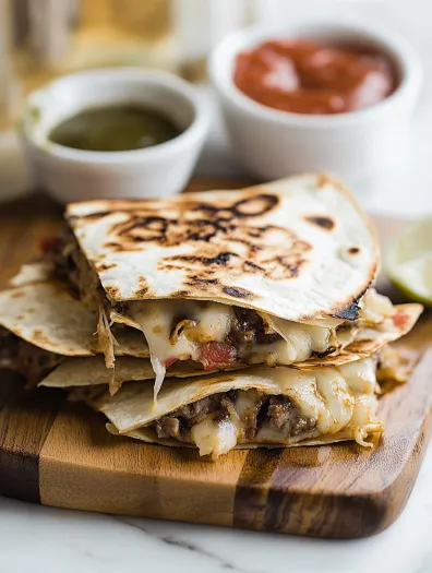 a stack of quesadilla recipe