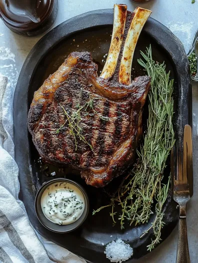 Tomahawk steak
